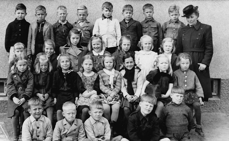 Lepp&auml;vaaran kansakoulu 1948